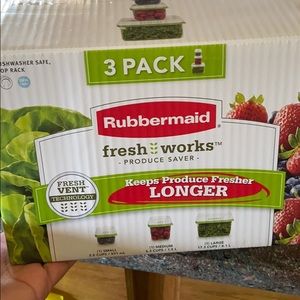 Rubbermaid fresh works produce saver